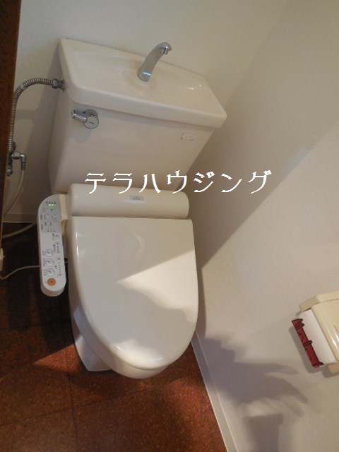 Toilet. Toilet is with a bidet ☆