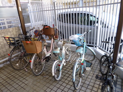 Other common areas. Bicycle-parking space