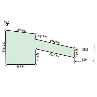 Compartment figure. Subject real estate, I and the site extension of the land of 139.48 sq m, which has secured the frontage 3m