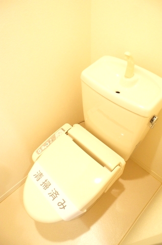 Toilet. Multi-function toilet seat toilet. There is also a shelf at the top.