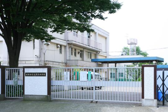 Junior high school. Fukasawa 800m Fukasawa junior high school until junior high school