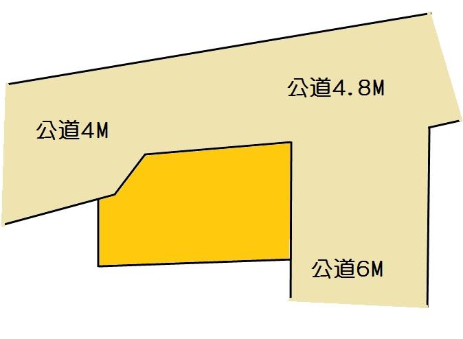 Compartment figure. Land price 34,800,000 yen, Land area 38.09 sq m
