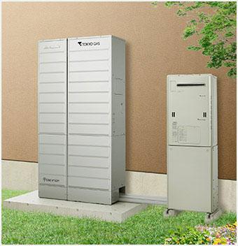 Power generation ・ Hot water equipment. Equipped with energy farm that can be generated by the house. We can significantly reduce the energy consumption and CO2 emissions.