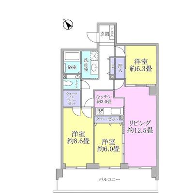 Floor plan. Floor plan after renovation. All room 6 tatami mats or more of leeway there Floor.