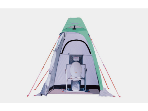 earthquake ・ Disaster-prevention measures.  [Ensure disaster of toilet] Remove the manhole cover, Prepare a type of portable toilets to assemble. It was also considered to at the time of use privacy with a tent. (Same specifications)