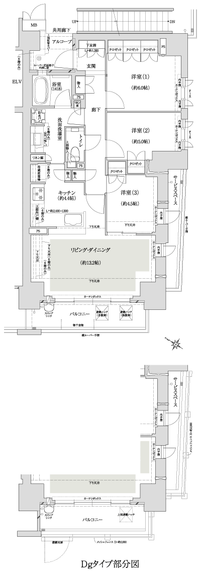 Floor: 3LDK, occupied area: 78.51 sq m, Price: 64,990,000 yen (plan), now on sale