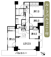 Floor: 4LDK + WIC, the area occupied: 89.4 sq m, Price: 86,950,000 yen (plan), now on sale