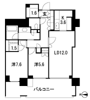 Floor: 2LD ・ K + WIC + SIC, the occupied area: 75.51 sq m, Price: 86,700,000 yen, now on sale