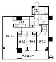 Floor: 3LD ・ K + WIC, the occupied area: 90.73 sq m, Price: 100 million 5.5 million yen ・ 108 million yen, currently on sale