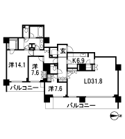 Floor: 3LD ・ K + WIC + SIC + P, the occupied area: 165.33 sq m, Price: 300 million yen, currently on sale