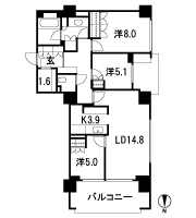Floor: 3LD ・ K + ST, the area occupied: 90.07 sq m, Price: 96,600,000 yen ・ 98 million yen, currently on sale