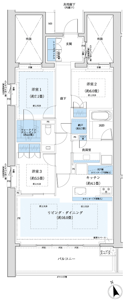 Floor: 3LDK + WIC + N, the occupied area: 97.88 sq m, Price: 100 million 40,259,282 yen ・ 100 million 45,402,140 yen, now on sale
