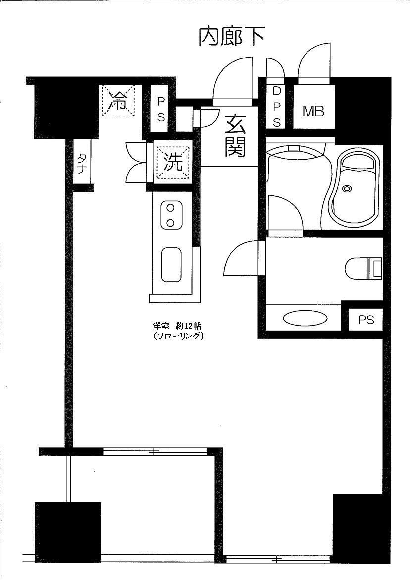Floor plan. Price 27,800,000 yen, Occupied area 31.22 sq m , Balcony area 3.82 sq m renovated