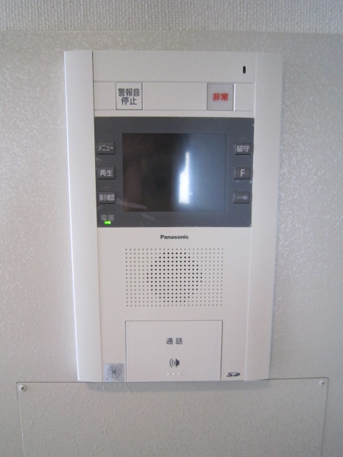 Security. Intercom with TV monitor