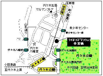 Local guide map