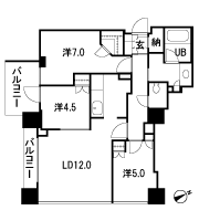 Floor: 3LDK + N, the occupied area: 73.17 sq m, Price: TBD