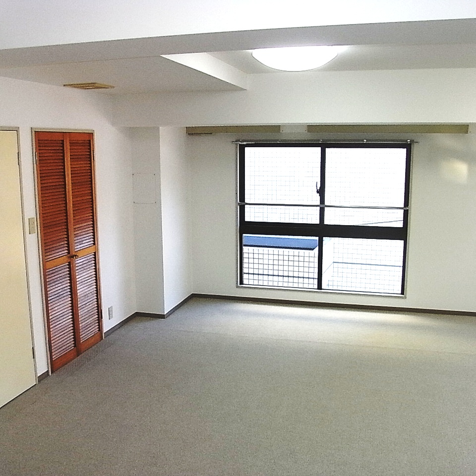 Living and room. East angle window