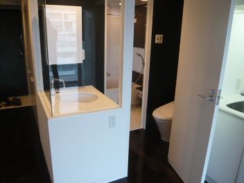 Washroom. Reference photograph, It will be different in Room