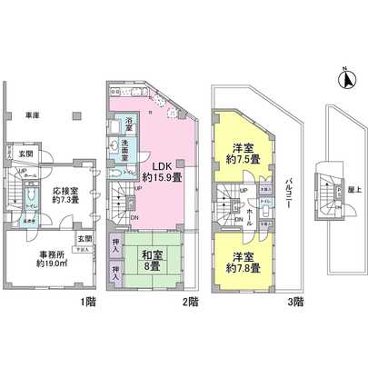 Floor plan. There first floor office Once please see the room