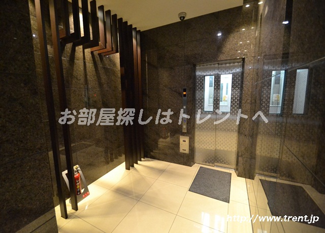Entrance. Elevator