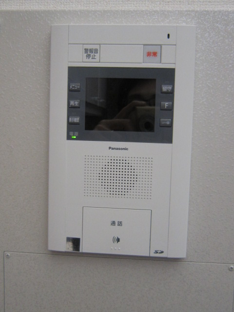 Security. Intercom with TV monitor