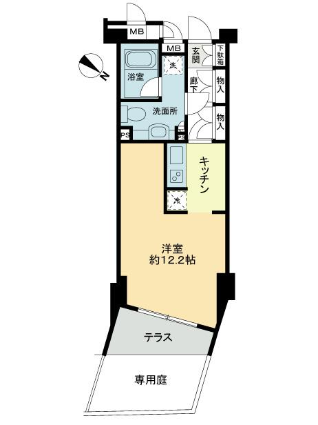 Floor plan. Price 31,800,000 yen, Occupied area 32.85 sq m