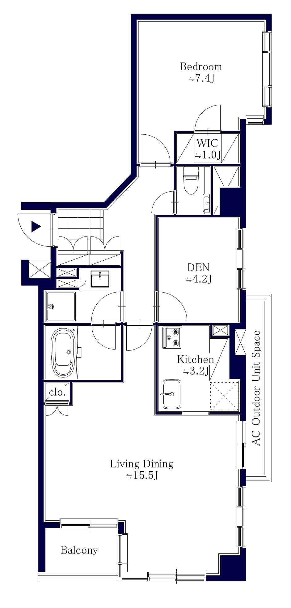 Floor plan. 1LDK + S (storeroom), Price 74,900,000 yen, Occupied area 69.06 sq m , Balcony area 3.19 sq m site (November 2013) Shooting