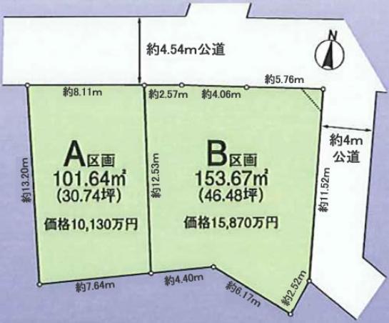 Other building plan example. Compartment figure