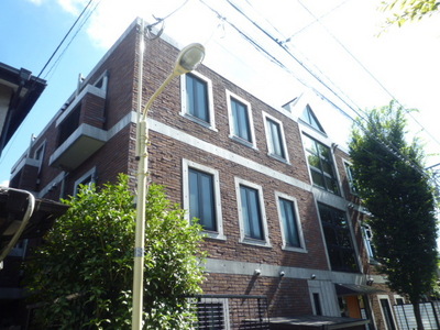 Building appearance. Sunny