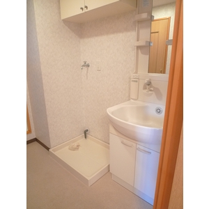 Washroom. Independent wash basin