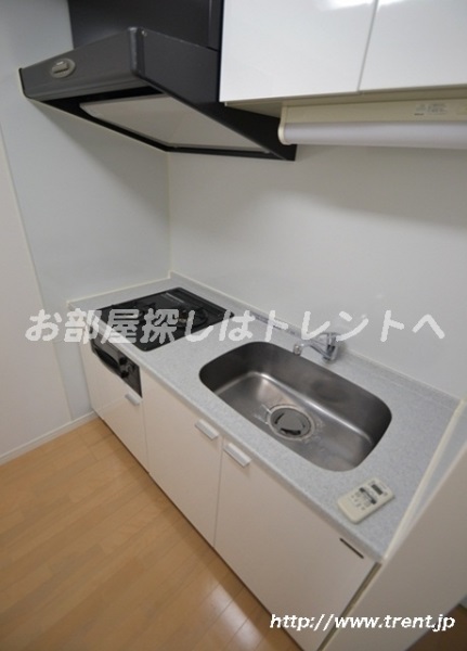 Kitchen. We are using a photo of the room of 1DK type of the same building. As a reference