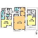 Floor plan. 200 million 59 million yen, 2LDK, Land area 115.43 sq m , Building area 158.77 sq m