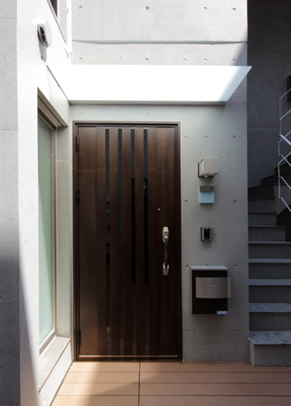 Other.  [alcove] Entrance door, To produce a smart & luxury space "Figrite <Figurite>".