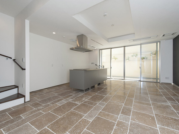 Other.  [C type] Equipped with high-grade "TOYO Kitchen" (without the H type). Floor, Natural stone with a texture in the large-format from the LD to the terrace, It has adopted a floor heating to the LD. (Already sale)
