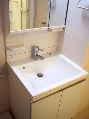 Washroom. Independent wash basin