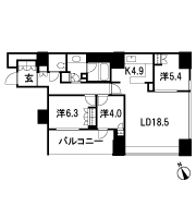 Floor: 3LDK, occupied area: 92.23 sq m, Price: 112 million yen, currently on sale