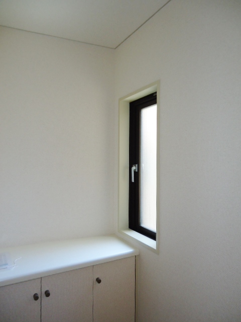 Entrance. Bright and there is a window
