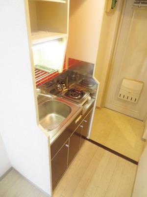 Kitchen. 1-neck is a gas stove in the kitchen (image)