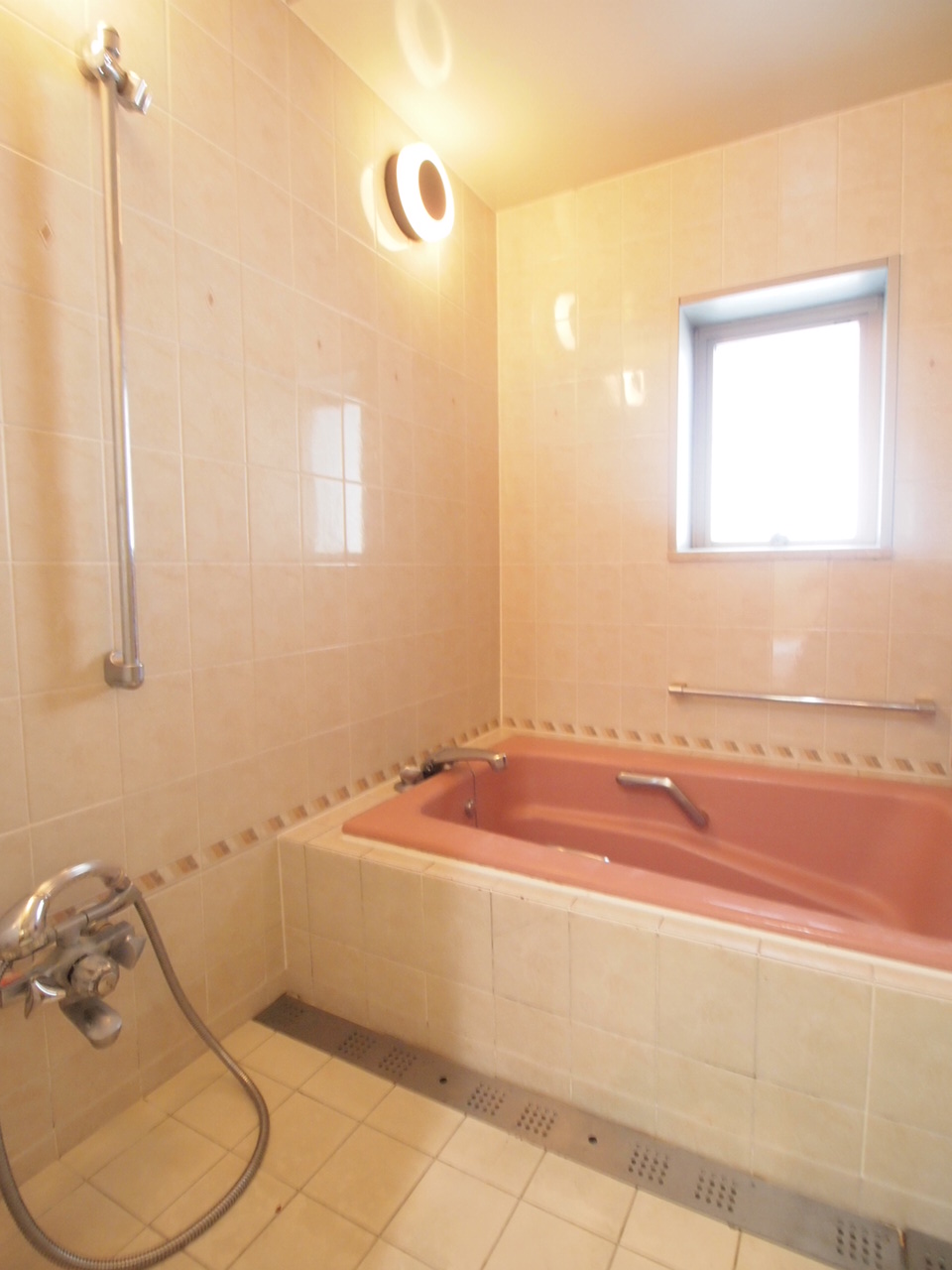 Bath. Bathrooms: bathroom heating Drying, It is a bathroom with a window. 