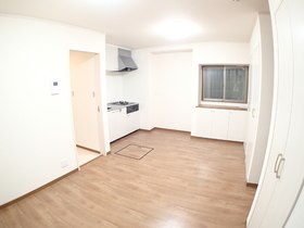Living and room. Cover the narrowness of the room in the abundance of storage