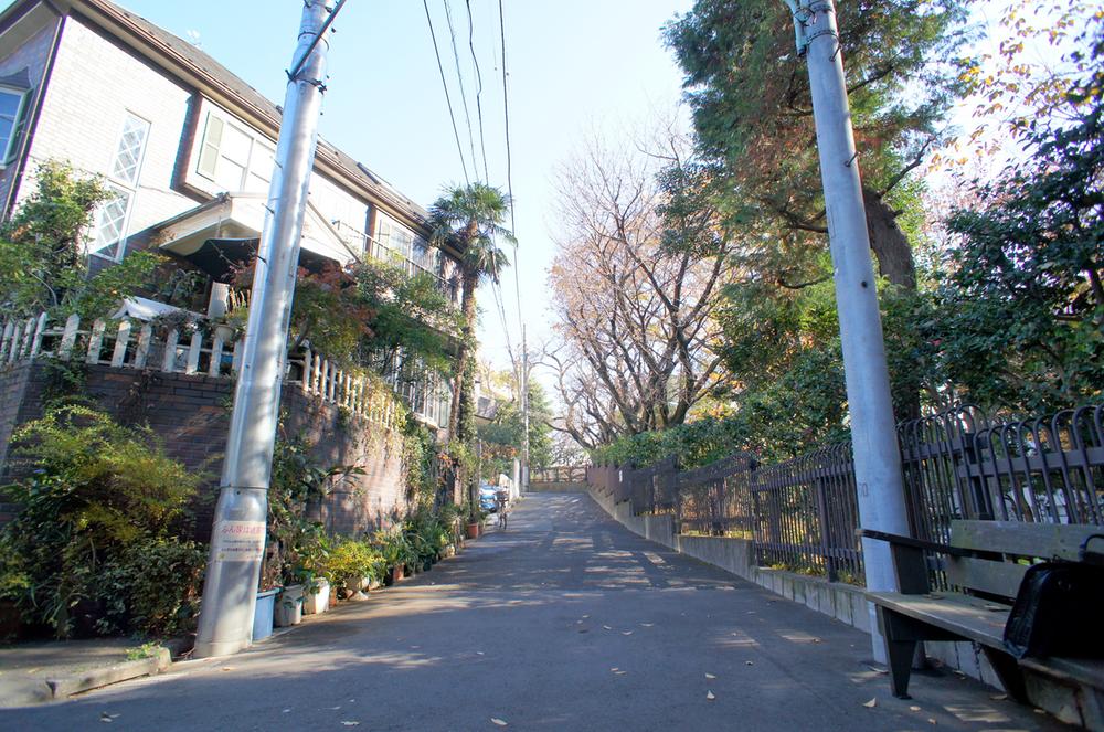 Local photos, including front road. Local (12 May 2013) Shooting A quiet residential area of ​​green spread on the front