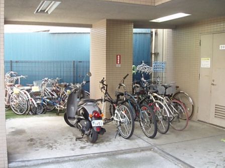 Other common areas. Bicycle-parking space