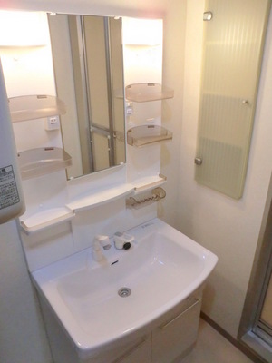 Washroom. Popular independent wash basin in women