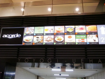 Shopping centre. Akorude Yoyogi-Uehara until the (shopping center) 1297m