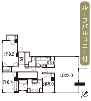 Floor: 3LDK + WIC + SIC + STO, the occupied area: 113.44 sq m