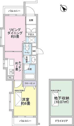 Floor plan. Underground storage (about 10.07 sq m) available! !