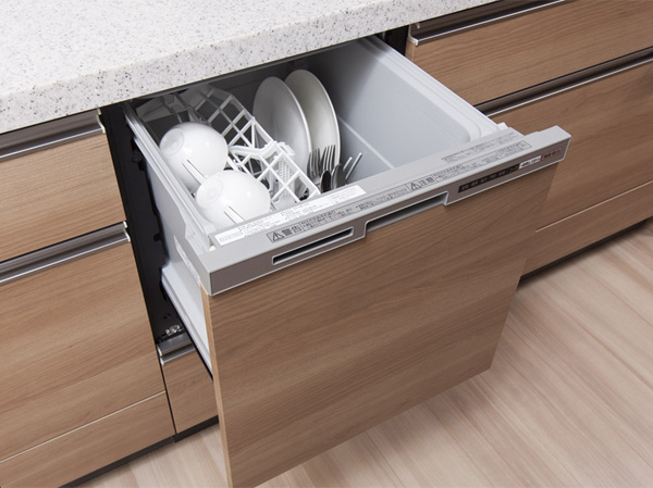 Kitchen.  [Dishwasher] Stable and quite right the vessel and tools in the Smart car, It can be set at will. At the bottom of the dishwasher, It marked with drawer. (Model Room G2 type ※ Including some paid options / Application deadline Yes)