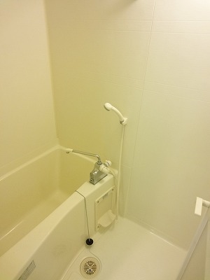 Bath. With bathroom dryer!