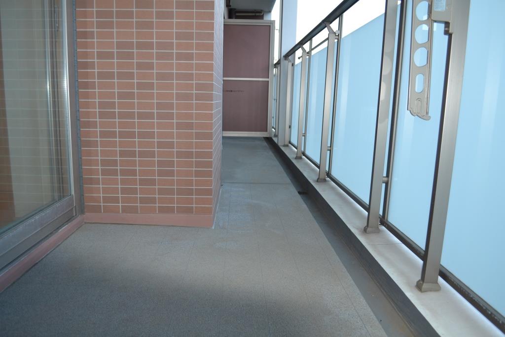 Balcony. There is also a decent space balcony.