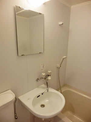 Washroom. Wash basin